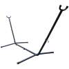 Timeless Garden Hangmat Standaard Luxurious Metal Zwart - Metalen Frame, 120kg Draagvermogen - Tuin, Balkon & Binnen