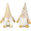 Textieldecoratie - kabouter - 25 cm - 2 soorten 1 Stuks [59520]