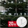 Slingerverlichting – 20 m – koel wit – 400 LED – 220–240 V – 6 W – transparante kabel 1 Stuks [59768CT]