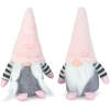 Textieldecoratie - kabouter - 25 cm - 2 soorten 1 Stuks [59518]