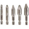 Schroefverwijderset - 0–4# - 5 stuks / verpakking 1 Stuks [10634]