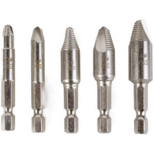 Schroefverwijderset - 0–4# - 5 stuks / verpakking 1 Stuks [10634]