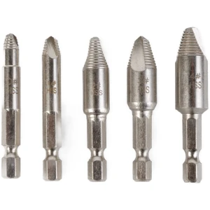 Schroefverwijderset - 0–4# - 5 stuks / verpakking 1 Stuks [10634]