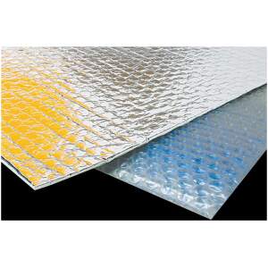Warmtereflecterende folie - 60 x 120 x 0,3 cm 1 Stuks [11589]
