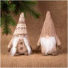 Textieldecoratie - kabouter - 25 cm - 2 soorten 1 Stuks [59519]
