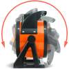 Werkplaatsverwarming - PTC - 1000 / 2000 W - oranje/zwart 1 Stuks [51112]