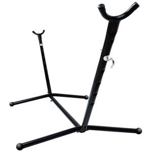 Timeless Garden Hangmat Standaard Luxurious Metal Zwart - Metalen Frame, 120kg Draagvermogen - Tuin, Balkon & Binnen