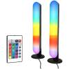 RGB LED Gaming Lampen – Set van 2 – Smart Life / Tuya App – Muziekmodus – Afstandsbediening – Zwart