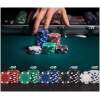 Poker Set ROYAL-FLUSH-PRO – 300 Clay Chips 10g – 2 Kaartspellen, Dobbelstenen & Dealer Buttons in Aluminium Koffer