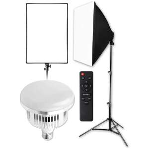 Softbox met Statief – 40x60 cm – LED Studiolamp 85W – Dimbaar – Afstandsbediening