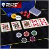 RENEW FORCE - Pokerset 500 chips met pokerkoffer - Royal Flush VIP500