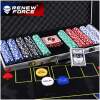RENEW FORCE - Pokerset 500 chips met pokerkoffer - Royal Flush VIP500