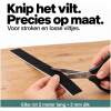 3x N'JOY LIFE Premium Vilt op Rol - 3 Rollen - 2m x 10cm / 2m x 5cm / 2m x 2,5cm - Anti Kras Meubelvilt Viltjes