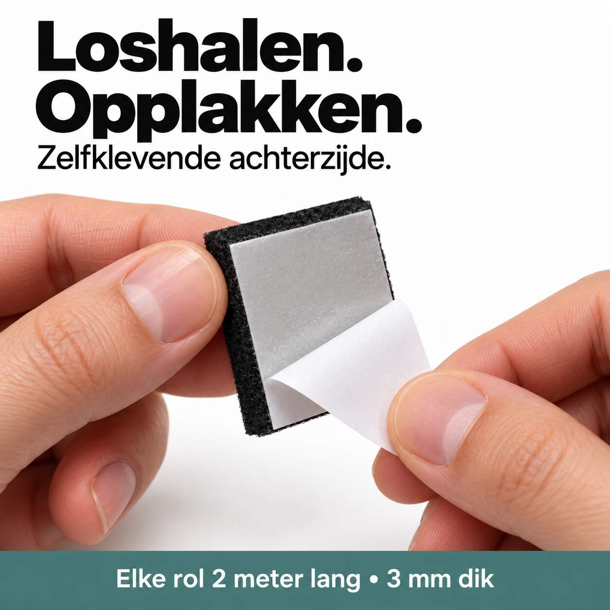 3x N'JOY LIFE Premium Vilt op Rol - 3 Rollen - 2m x 10cm / 2m x 5cm / 2m x 2,5cm - Anti Kras Meubelvilt Viltjes