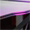 Gaming bureau - 120 x 60 x 75 cm - RGB LED, USB, bekerhouder, hoofdtelefoonhouder, 15 mm MDF - wit 1 Stuks [BMD1127WH]