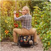 2-in-1 polyester tas en stoel - 40 x 29 x 31 cm - 6+1 vakken 1 Stuks [10230]