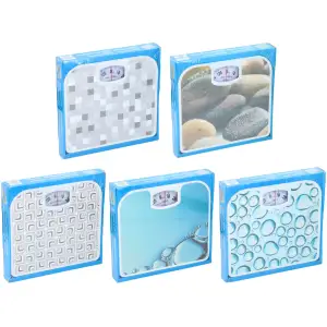 Persoonlijke weegschaal - analoog - max. 130 kg - 5 varianten 1 Stuks [57269]