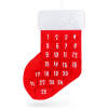 Kerstdecoratie – adventskalender – kerstmanlaars – 59 x 36 cm 1 Stuks [59782]