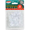 Houder voor lichtsnoer met zuignap – 20 mm – 20 stuks per verpakking 1 Stuks [58852]