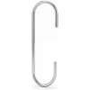 Mini kerstornamenthaakjes – zilver – 100 stuks per verpakking 1 Stuks [58851B]