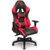 Gamingstoel - met hoofdsteun en lendensteun - rood - 72 x 52 cm / 50 x 44 cm 1 Stuks [BMD1126RD]