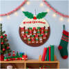 Kerstdecoratie – adventskalender – ornament – vilt – hangend – 50 x 50 cm 1 Stuks [59781]