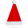 Kerstmuts van de Kerstman – pluche – 29 x 45 cm – rood/wit 1 Stuks [58708B]